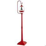 Costway lampadaire musical de noël de 173 cm - lanterne à boule de neige activée par le son - père noël ... Costway lampadaire musical de noël de 173 cm - lanterne à boule de neige activée par le son - père noël ...