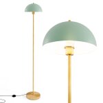Costway lampadaire sur pied 163 cm base anti - basculement interrupteur à pied lampe en métal moderne ... Costway lampadaire sur pied 163 cm base anti - basculement interrupteur à pied lampe en métal moderne ...