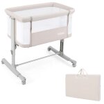 Costway lit cododo bébé avec matelas - 5 hauteurs réglables - charge 9kg - lit berceau maille respirante ... Costway lit cododo bébé avec matelas - 5 hauteurs réglables - charge 9kg - lit berceau maille respirante ...