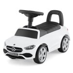 Costway mercedes - benz porteur enfants avec volant klaxon bruit de moteur rangement sous le si�ge pour ...