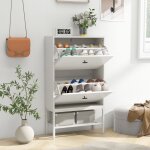 Costway meuble a chaussure 15 paires 2 portes Étagère amovible et réglable kit anti - basculement pour ... Costway meuble a chaussure 15 paires 2 portes Étagère amovible et réglable kit anti - basculement pour ...