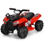 Costway quad Électrique enfants avec 4 roues antidérapantes musique klaxon lumière led guidon lisse boîte ... Costway quad Électrique enfants avec 4 roues antidérapantes musique klaxon lumière led guidon lisse boîte ...