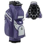 Costway sac de golf trpied avec 14 compartiments fermeture  glissire 11 poches sac isotherme sangle ...