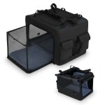 Costway sac de transport portable pliable pour chien 80 x 65 x 42 cm cage de transport 2 ouvertures et ... Costway sac de transport portable pliable pour chien 80 x 65 x 42 cm cage de transport 2 ouvertures et ...