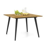 Costway table de jardin de 107 cm fsc en bois dacacia pour 4 personnes trou pour parasol 5 cm pieds en ... Costway table de jardin de 107 cm fsc en bois dacacia pour 4 personnes trou pour parasol 5 cm pieds en ...
