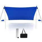 Costway tente de plage 4 personnes 3 x 3m - anti uv upf50 + - sac de transport portable - 4 sacs pour ... Costway tente de plage 4 personnes 3 x 3m - anti uv upf50 + - sac de transport portable - 4 sacs pour ...