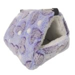 Couchage rongeur peluche petite maison hamster hamac jouet lit cabane pour cochon dinde lapin chinchilla ...