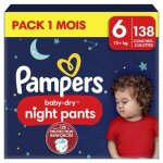 Couche jetable - couche dapprentissage pampers