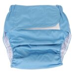 Couches lavables impermables et rutilisables pour adultes et personnes ges?bleu?