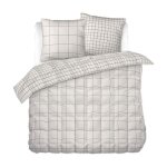 Couette 2 personnes - cadri - 240x260 cm - 100% coton - lavable 30�c - oeko - tex�