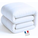 Couette 220x240 - woodours - trs chaude - paisse - anti - acarien - lavable