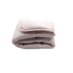 Couette bb lgre imprime pois rose - 80 x 120 - spcial t - mortreux