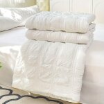 Couette d�t� l�g�re - seersucker respirant doux & confortable pour toutes les saisons parfait pour la ...