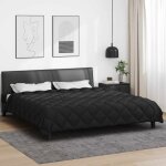 Couette dhiver - vidaxl - duvet 200x200 cm - microfibre - matelass�e - chaleur certifi�e oeko - tex