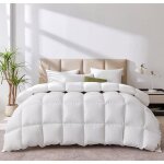 Couette en duvet doie - woodours - 220x240 cm - tr�s chaude - certifi�e oeko - tex et rds