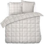 Couette temp�r�e imprim�e 200 x 200 cm + 2 taies d?oreiller 60 x 60 cm ? coton imprim� ? carrie pampa ...