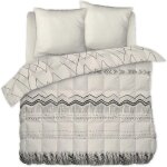 Couette imprimée 220x240 cm avec taies coton berbere Couette imprimée 220x240 cm avec taies coton berbere
