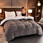 Couettes imprimees 220x240 couette double plume doie dredon anti allergne couette super doux chaud ...