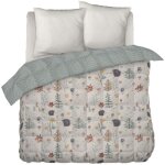 Couette imprim�e 240x260 cm avec taies coton polisson