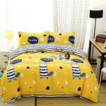 Couette imprimée dessin animé mignon pour adultes et enfants housse de couette double face 220x240cm ... Couette imprimée dessin animé mignon pour adultes et enfants housse de couette double face 220x240cm ...