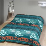 Couette l�g�re imprim�e v�g�tal - 1 ou 2 personnes 200x200 - sp�cial �t� - mortreux