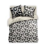 Couette l�g�re - mortreux - imprim�e uni gris clair - 140x200 cm - 250g / m� polyester - toutes saisons ...