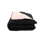 Couette l�g�re - noir / rose p�le - 220x240 cm - 250g / m� - sp�cial �t� - mortreux