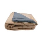 Couette légère sable / gris foncé - 2 personnes 240 x 260 - spécial été - mortreux Couette légère sable / gris foncé - 2 personnes 240 x 260 - spécial été - mortreux