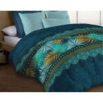 Couette microfibre 220x240 - imprimée double - face - 550 grs - m2 - paraiso Couette microfibre 220x240 - imprimée double - face - 550 grs - m2 - paraiso