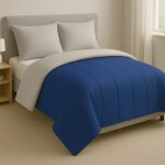 Couette - mortreux - 220 x 240 cm - tempre - microfibre - 300g / m polyester