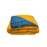 Couette - mortreux - bicolore - 240 x 260 cm - temp�r�e - microfibre