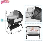Couffin - lit bb(dormeuse pour bb) - 4 rglages en hauteur - lit volutif pliable - pieds en y basic ...