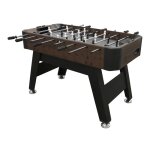 Baby - foot - cougar - cougar striker - marron fonc� / noir - 2 balles incluses - 4 pieds r�glables