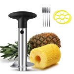 Coupe - ananascoupe - ananas en acier inoxydableoutil de cuisine pour fruits et ananas