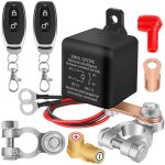 Coupe batterie 12vinterrupteur de batterie relais200a 2 t�l�commandes antivol coupe circuit batterie ...