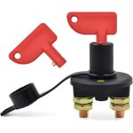 Coupe - batterie pour voiture 12 / 24v 500a max isolateur interrupteur automobile urgence interrupteur ...