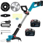 Coupe - bordures brushless sans fil 36v dbroussailleuse lectrique magicfox avec 2 batteries 4. 0ah ...