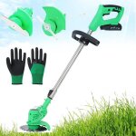 Coupe bordure sans fil avec batterie debroussailleuse electrique de lherbe de 21 v puissant jardin edger ...