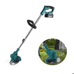 Coupe bordure sans fil avec batteriepoign�e de guidage t�lescopique � linfini 5 lames en plastique incluses ...