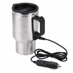Coupe de chauffage de voiture - bouilloire de voiture tasse de chauffage de voiture lectrique en acier ...