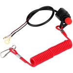 Coupe circuit bateau moto hors - bord tondeuses � gazon durgence kill interrupteur darr�t w / longe cordon ...