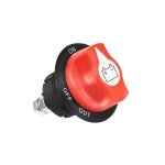 Coupe circuit batterie 12v - 24v 100a interrupteur de batterie on - off coupe batterie interrupteur de ...