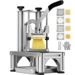 Coupe - frites commercial - duoku - avec 4 lames de rechange - coupe - frites facile de 1 / 4 et 3 / ... Coupe - frites commercial - duoku - avec 4 lames de rechange - coupe - frites facile de 1 / 4 et 3 / ...