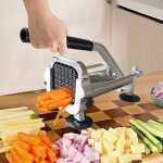 Coupe - frites �lectrique coupe - pommes de terre �lectrique professionnel pour patates douces carottes ...