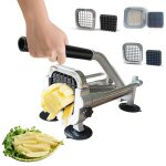 Coupe - frites - coupe - frites professionnel coupe - 3 lames inox - 4 ventouses - antid�rapante - haute ...