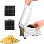 Coupe fritecoupe frites acier inoxydable decoupe frite avec lames de 12mm et 9mmtrancheuse chips cutter ...