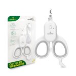 Coupe - griffes pour chats et chiens avec lampe de poche led et lumire uv pour bactries glckpet