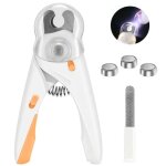 Coupe griffes chatcoupe ongle chien avec clairage ledprotection de scuritlime a ongles et protection ...
