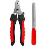 Coupe - griffes pour chien avec protection de s�curit� pour �viter les coupures excessives poign�e antid�rapan ...