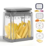 Coupe - lgumes 9x12x15cm 4 types de lames coupe legumes multifonctions coupe frite mandoline cuisine ...